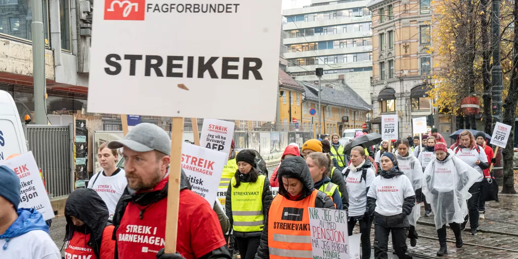 Barnehage streik